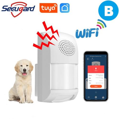 Wifi Tuya Motion Sensor 25kg Pet Immune Detectors Alarm Smart Life App Push Message Compatible Alexa Google