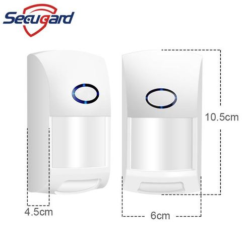 Wifi Tuya Motion Sensor 25kg Pet Immune Detectors Alarm Smart Life App Push Message Compatible Alexa Google
