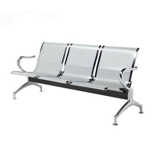 Waiting Chairs 3 Seaters -Silver Colour
