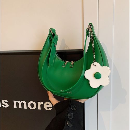 General Women's Casual Shoulder Bag-green