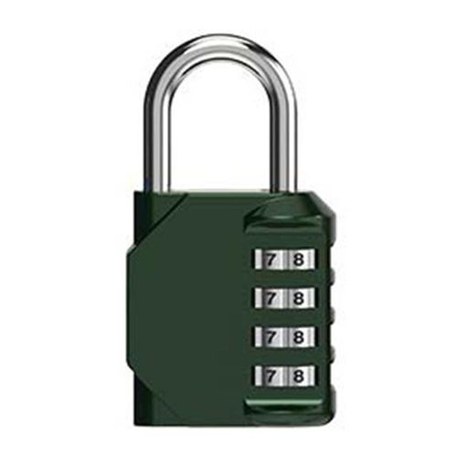 Mini Padlock 4 Dial Digits Combination Lock Outdoor Travel Security Lock For Luggage Suitcase Gym Cabinet Security Protection