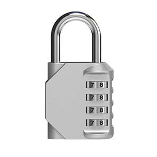 Mini Padlock 4 Dial Digits Combination Lock Outdoor Travel Security Lock For Luggage Suitcase Gym Cabinet Security Protection