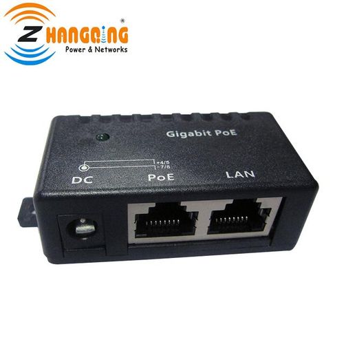 Single Port Gigabit Poe Injector Wall Mount Network 1 Port Patch Panel For Access Point Routerboard