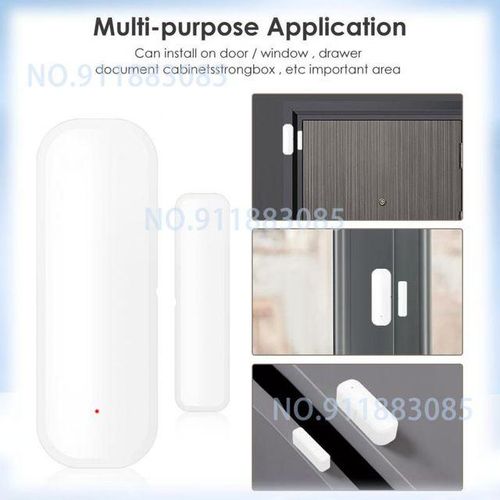 Wifi Zigbee Door Window Sensor Tuya Garage Door Detectors Works With Alexa Google Home Alexa Voice Smart Life App Remote Alarm