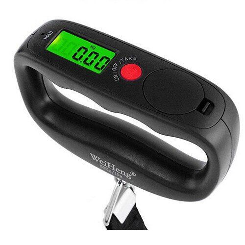 50kg LCD Digital Luggage Weighing Scale - Color May Vary