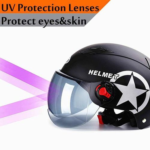 Scooter Bike Open Face Half Baseball Cap Anti- Safety Hard Hat Motocross Helmet Safety Motorcycle Helmet Multiple Color