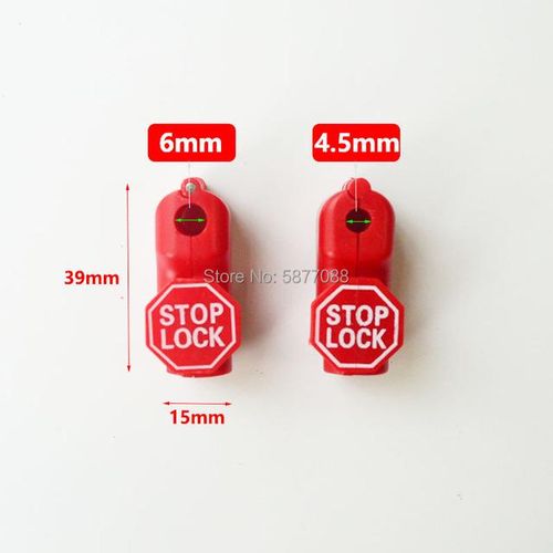 S Lock And Magnetic Key Detacherfor Store Locked Display Peg Hook Security Super Mercado Little Red Hook Lock 6mm