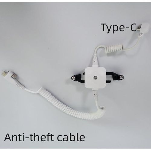 Mobile Phone Burglar Alarm System Display Stand Cellphone Security Anti Theft Holder With Clamp For Phone Shop