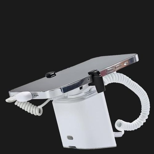 Mobile Phone Burglar Alarm System Display Stand Cellphone Security Anti Theft Holder With Clamp For Phone Shop