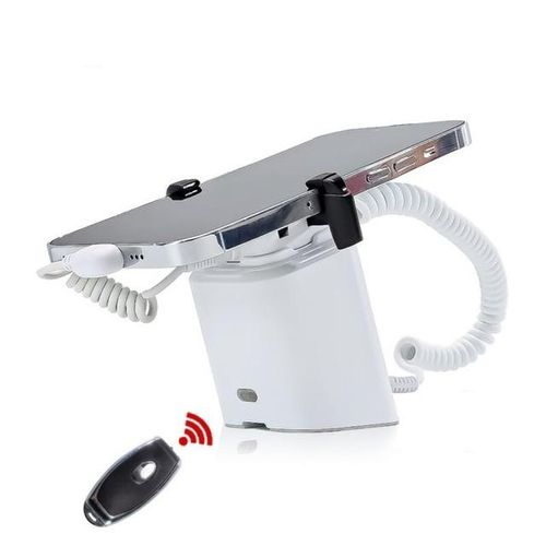 Mobile Phone Burglar Alarm System Display Stand Cellphone Security Anti Theft Holder With Clamp For Phone Shop