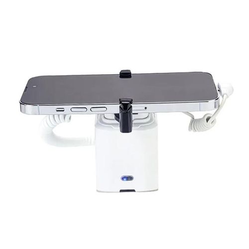 Mobile Phone Burglar Alarm System Display Stand Cellphone Security Anti Theft Holder With Clamp For Phone Shop