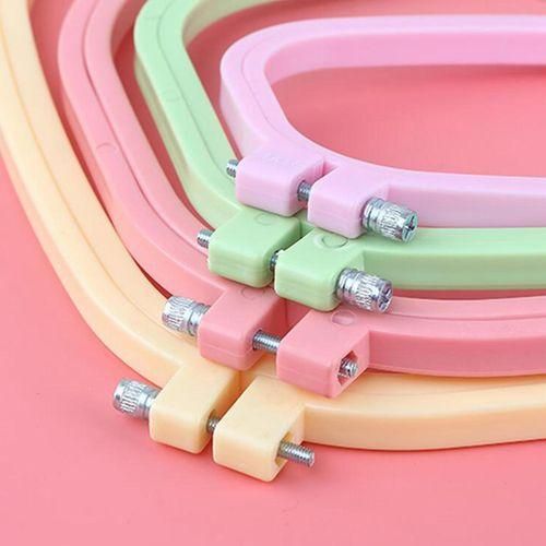 Plastic Embroidery Hoop Set CrossStitch Sewing Frame Loop DIY Sewing