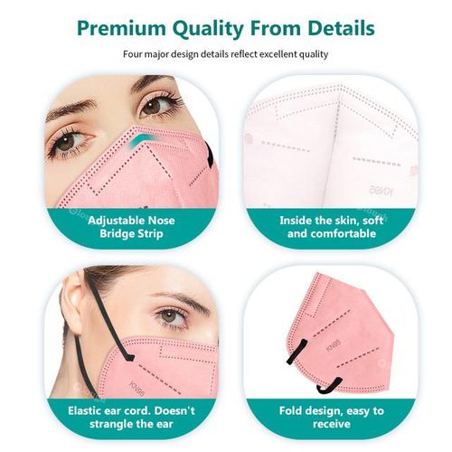 Kn95 Mascarillas Ffp2mask Approved Ffp2 Respirator 5 Layer Reusable Face Masks Fpp2 Mascarillas Fp2 Black Kn 95 Ffp3