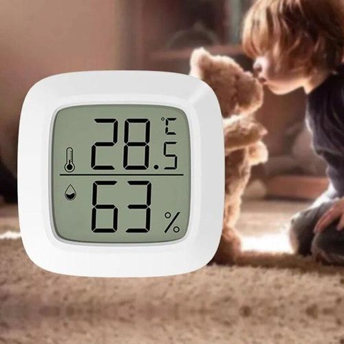 Mini Lcd Digital Hygrometer Indoor Room Temperature And Humidity Meter Sensor Meter Home