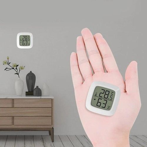 Mini Lcd Digital Hygrometer Indoor Room Temperature And Humidity Meter Sensor Meter Home