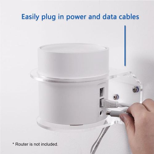 Wall Mount Router Holder Bracket Mount Stand Holder Compatible With Tp-Link Deco X20 Or Deco X60