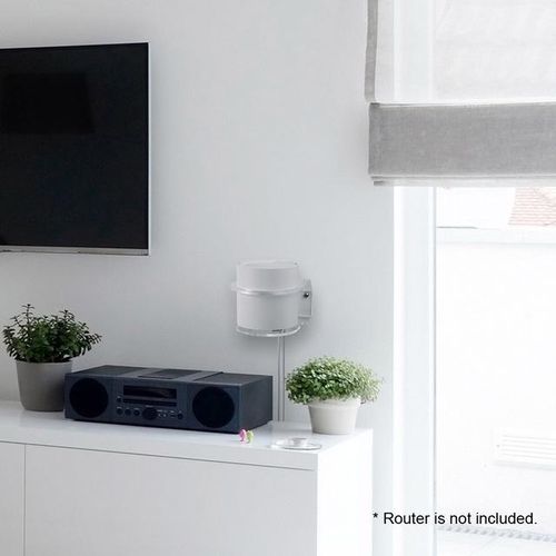 Wall Mount Router Holder Bracket Mount Stand Holder Compatible With Tp-Link Deco X20 Or Deco X60