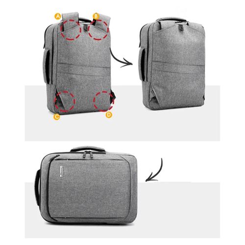 USB Port Business Backpacks Office Computer Laptop Backpack For All Computers (MacBook, Hp, Dell)