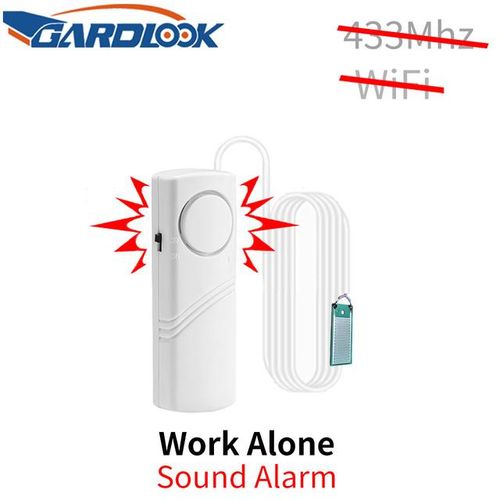 Wireless Wifi Water Leakage Gardlook Smart Security System Overflow Protection Independent Leakage Sensor Sound Alarm