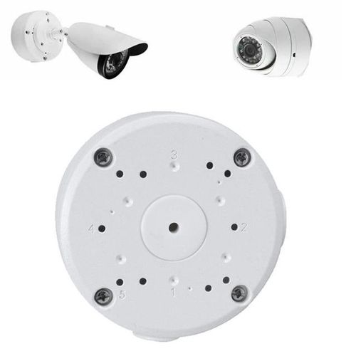 Waterproof Cctv Camera Junction Box Plastic Surveillance Dome Brackets Wall Space Stand Cable Deep Base