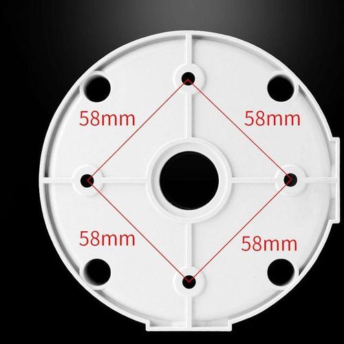 Waterproof Cctv Camera Junction Box Plastic Surveillance Dome Brackets Wall Space Stand Cable Deep Base