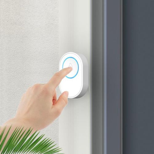 Vico 1/2/3/5pcs 433mhz Wireless Doorbell For Home Outdoor Waterproof Button Hub Required