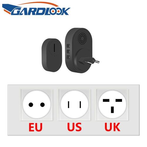 Wireless 433mhz Doorbell Gardlook Intelligent Welcome Home Alarm System Eu Plug Smart Door Bell