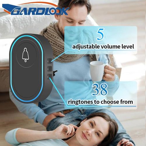Wireless 433mhz Doorbell Gardlook Intelligent Welcome Home Alarm System Eu Plug Smart Door Bell