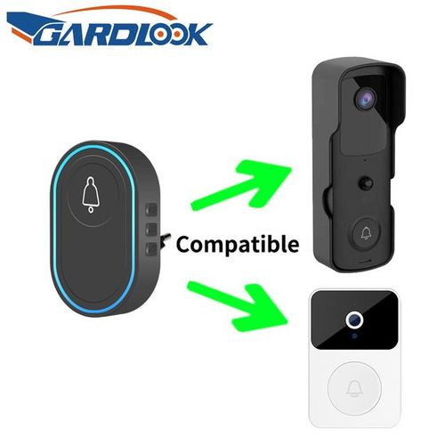 Wireless 433mhz Doorbell Gardlook Intelligent Welcome Home Alarm System Eu Plug Smart Door Bell
