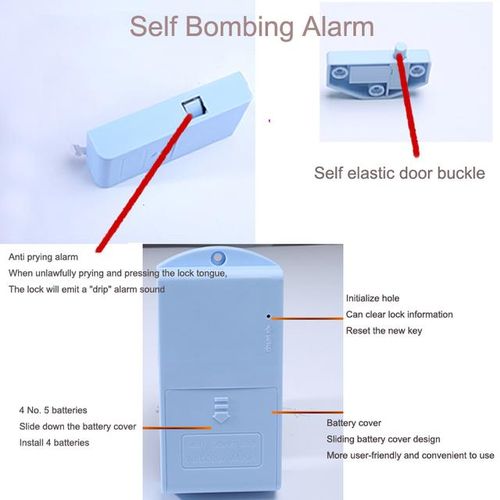 Sauna Lock Bathroom Locker Electronic Induction Lock Bath Center Cabinet Door Lock Gym Locker Ic Lock