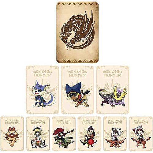 Resent Tiger Dragon Ailu Cat Monster Rise Amibo Nfc Ntag215 Game Reward For Ns Switch Box