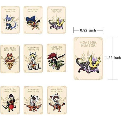 Resent Tiger Dragon Ailu Cat Monster Rise Amibo Nfc Ntag215 Game Reward For Ns Switch Box