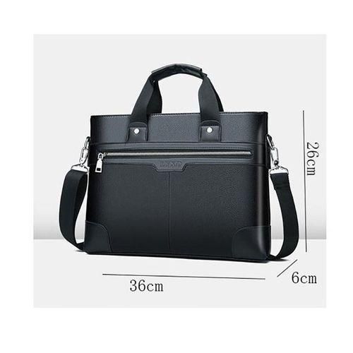 Men's Business Briefcase,Diagonal Handbag,Shoulder Bag,Computer Bag,Hangbag - Black