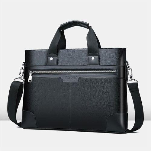 Men's Business Briefcase,Diagonal Handbag,Shoulder Bag,Computer Bag,Hangbag - Black