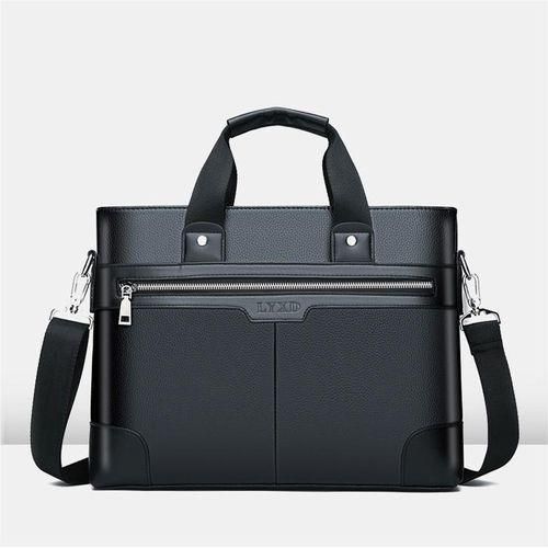Men's Business Briefcase,Diagonal Handbag,Shoulder Bag,Computer Bag,Hangbag - Black