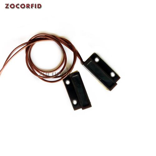 Mc-38 Wired Door Window Sensor Magnetic Switch Normally Closed For Security Alarm System