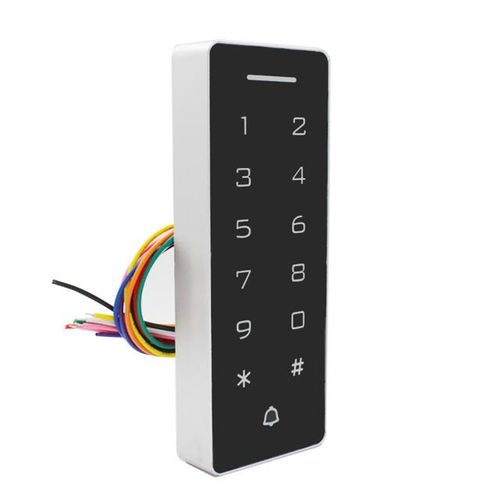 Narrow Access Control Keypad Outdoor Access Controller Touch Door Opener System Electronic Em4100 125khz 13.56mhz Mf