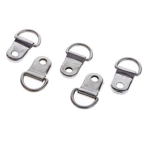 100 X Picture Frame Hanger Heavy Duty D Ring Hanging For Home Decor 2
