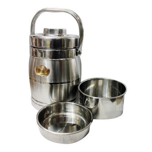 Aulun 2.2L Food Flask - Silver
