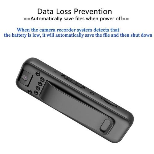 Mini Camera Full Hd 1080p Camera Camera Small Memory Free Dv Video Recorder With 180 ° Rotating Lens