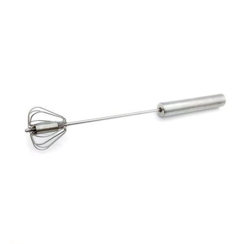 Pressing Egg Mixer /Whisker - Silver