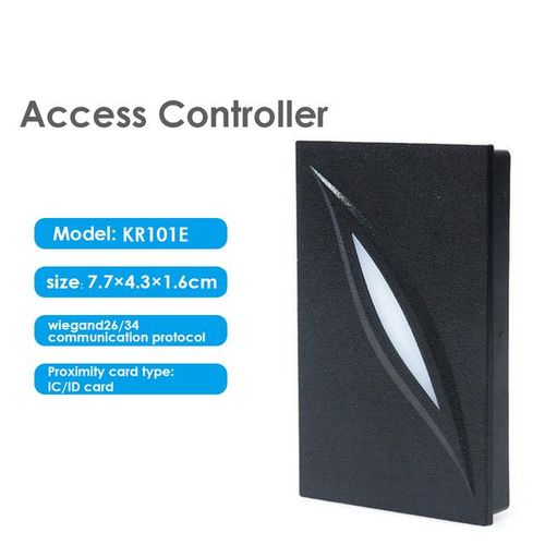 Waterproof Access Control Reader Wiegand 26 34 125khz 13.56mhz Ic Reader Door Access Control System Kr101e Kr101m