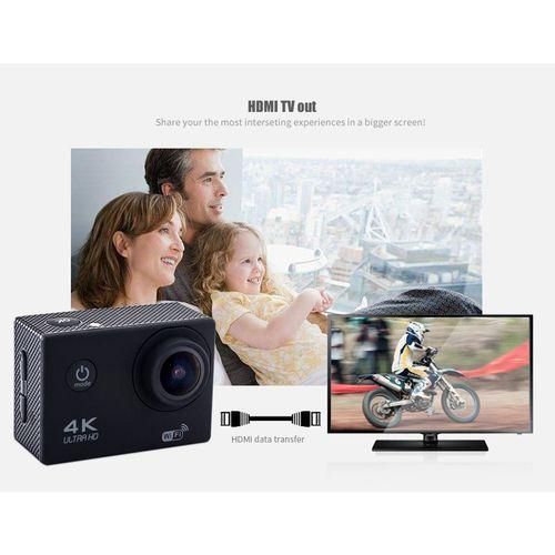 1080p Sports Wifi Camera 4K Digital Video Camera 30m Waterproof HD Camcorder 2.0' Screen