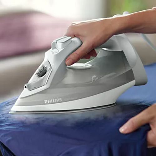 Philips 2 in 1 Steam & Flat Iron Soleplate-Multicolor