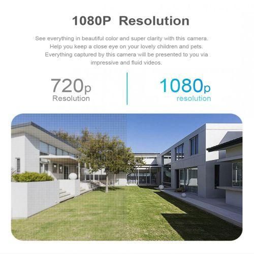 1080P Wireless Light  Monitor Camera WiFi Smart Camera 2MP