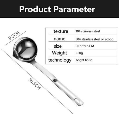 304 Stainless Steel Spoon Cooking Kitchen Utensil