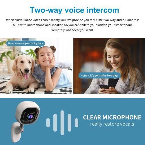 Smart Security Camera 1080P Wireless Cameras For Home