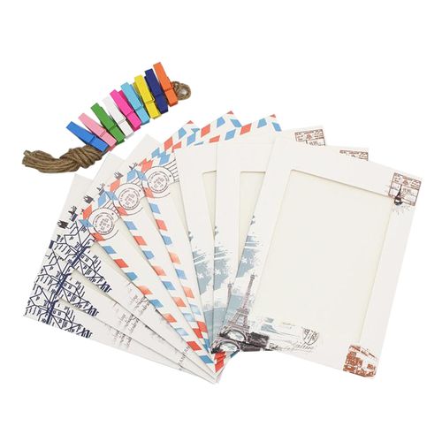 Paper Picture Frames For Photo, Photo Frames For 9pcs 6in