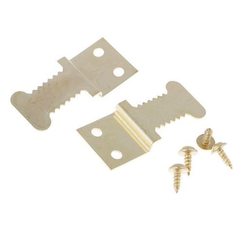 100 Pieces Metal Wall Hanging Picture Photo Sawtooth Hooks