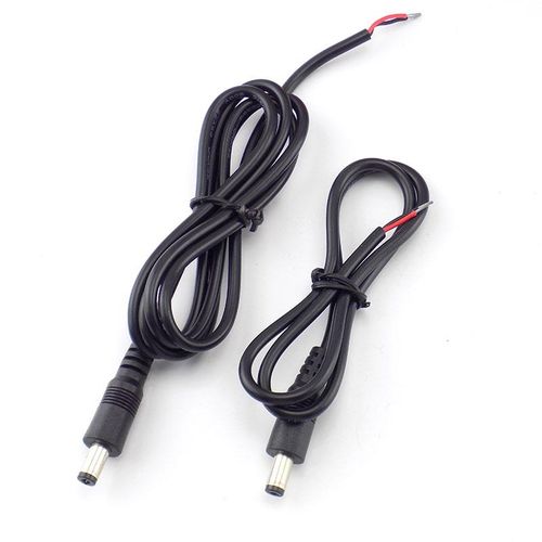 0.25M/0.5M/1M DC Power Supply Cable Extension 22AW 12V 3A 5.5*2.1mm Connector Male Plug for CCTV Camera LED  Light Strip
